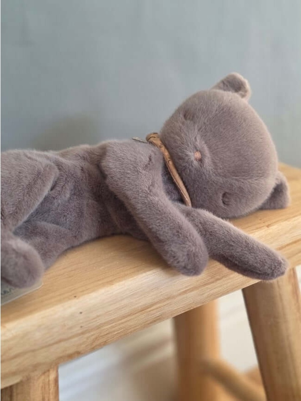 NWT Maileg Sleeping Kitten Plush Medium Grey, Soft Toy, Collectible Kids Gift - Picture 4 of 16
